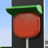 Maxbell Charging Station Awning Easy Installation Universal Charging Pile Rain Cover green
