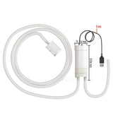 Maxbell USB Self Priming Pump Water Pumping Tool for Cutting Machines Fish Tank Home With Metal Filter