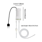 Maxbell USB Self Priming Pump Water Pumping Tool for Cutting Machines Fish Tank Home With Middle Filter