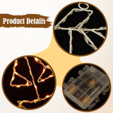 Maxbell Halloween Window Light Pumpkin Light Halloween Decoration for Shop Door Room