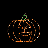Maxbell Halloween Window Light Pumpkin Light Halloween Decoration for Shop Door Room