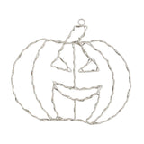 Maxbell Halloween Window Light Pumpkin Light Halloween Decoration for Shop Door Room