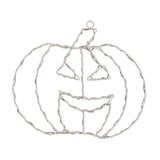 Maxbell Halloween Window Light Pumpkin Light Halloween Decoration for Shop Door Room