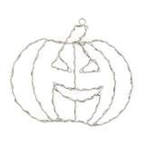 Maxbell Halloween Window Light Pumpkin Light Halloween Decoration for Shop Door Room