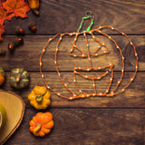 Maxbell Halloween Window Light Pumpkin Light Halloween Decoration for Shop Door Room