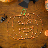 Maxbell Halloween Window Light Pumpkin Light Halloween Decoration for Shop Door Room