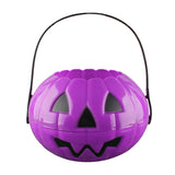 Maxbell Halloween Trick or Treat Bucket Lightweight for Children Boys Girls Festival Purple