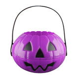 Maxbell Halloween Trick or Treat Bucket Lightweight for Children Boys Girls Festival Purple