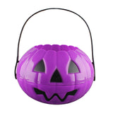 Maxbell Halloween Trick or Treat Bucket Lightweight for Children Boys Girls Festival Purple