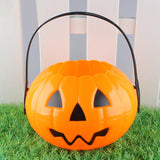 Maxbell Halloween Trick or Treat Bucket Lightweight for Children Boys Girls Festival Orange