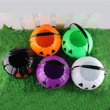 Maxbell Halloween Trick or Treat Bucket Lightweight for Children Boys Girls Festival Black