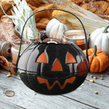 Maxbell Halloween Trick or Treat Bucket Lightweight for Children Boys Girls Festival Black