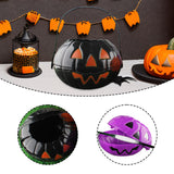 Maxbell Halloween Trick or Treat Bucket Lightweight for Children Boys Girls Festival Black