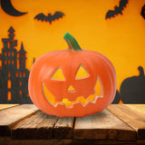 Maxbell Halloween Decoration Pumpkin LED Light Lighting Gift Home Party Bedside Lamp Style A