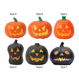 Maxbell Halloween Decoration Pumpkin LED Light Lighting Gift Home Party Bedside Lamp Style A