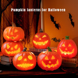 Maxbell Halloween Decoration Pumpkin LED Light Lighting Gift Home Party Bedside Lamp Style A