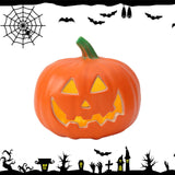 Maxbell Halloween Decoration Pumpkin LED Light Lighting Gift Home Party Bedside Lamp Style A