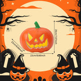 Maxbell Halloween Decoration Pumpkin LED Light Lighting Gift Home Party Bedside Lamp Style B