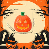 Maxbell Halloween Decoration Pumpkin LED Light Lighting Gift Home Party Bedside Lamp Style C