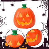 Maxbell Halloween Decoration Pumpkin LED Light Lighting Gift Home Party Bedside Lamp Style C