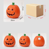 Maxbell Halloween Decoration Pumpkin LED Light Lighting Gift Home Party Bedside Lamp Style C