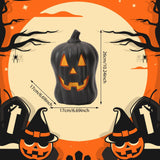 Maxbell Halloween Decoration Pumpkin LED Light Lighting Gift Home Party Bedside Lamp Style D