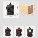 Maxbell Halloween Decoration Pumpkin LED Light Lighting Gift Home Party Bedside Lamp Style D