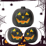 Maxbell Halloween Decoration Pumpkin LED Light Lighting Gift Home Party Bedside Lamp Style E