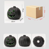 Maxbell Halloween Decoration Pumpkin LED Light Lighting Gift Home Party Bedside Lamp Style E