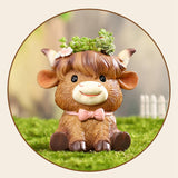 Maxbell Cute Animal Planter Decorative Craft Planter Pots for Outdoor Office Balcony A
