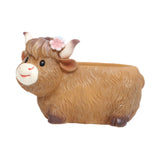 Maxbell Cute Animal Planter Decorative Craft Planter Pots for Outdoor Office Balcony B