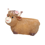 Maxbell Cute Animal Planter Decorative Craft Planter Pots for Outdoor Office Balcony B