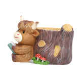 Maxbell Cute Animal Planter Decorative Craft Planter Pots for Outdoor Office Balcony C