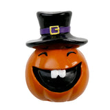 Maxbell Halloween Pumpkin Decoration Resin Pumpkin Figurine for Patio Home Bookshelf Style C