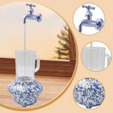 Maxbell Invisible Flowing Spout Watering Can Fountain Floating, for Yard DIY Desktop Style A