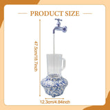Maxbell Invisible Flowing Spout Watering Can Fountain Floating, for Yard DIY Desktop Style A