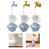 Maxbell Invisible Flowing Spout Watering Can Fountain Floating, for Yard DIY Desktop Style A