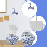 Maxbell Invisible Flowing Spout Watering Can Fountain Floating, for Yard DIY Desktop Style A