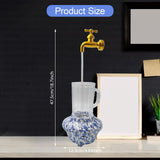 Maxbell Invisible Flowing Spout Watering Can Fountain Floating, for Yard DIY Desktop Style B