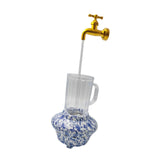 Maxbell Invisible Flowing Spout Watering Can Fountain Floating, for Yard DIY Desktop Style B