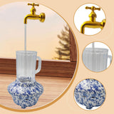 Maxbell Invisible Flowing Spout Watering Can Fountain Floating, for Yard DIY Desktop Style B