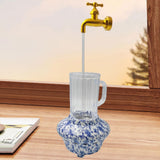 Maxbell Invisible Flowing Spout Watering Can Fountain Floating, for Yard DIY Desktop Style B