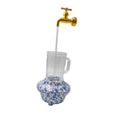 Maxbell Invisible Flowing Spout Watering Can Fountain Floating, for Yard DIY Desktop Style B