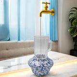 Maxbell Invisible Flowing Spout Watering Can Fountain Floating, for Yard DIY Desktop Style B