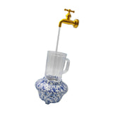 Maxbell Invisible Flowing Spout Watering Can Fountain Floating, for Yard DIY Desktop Style B