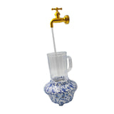 Maxbell Invisible Flowing Spout Watering Can Fountain Floating, for Yard DIY Desktop Style B