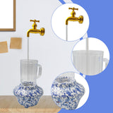 Maxbell Invisible Flowing Spout Watering Can Fountain Floating, for Yard DIY Desktop Style B