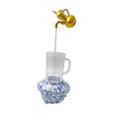 Maxbell Invisible Flowing Spout Watering Can Fountain Floating, for Yard DIY Desktop Style C