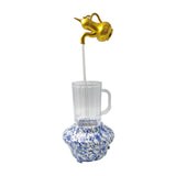 Maxbell Invisible Flowing Spout Watering Can Fountain Floating, for Yard DIY Desktop Style C