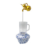 Maxbell Invisible Flowing Spout Watering Can Fountain Floating, for Yard DIY Desktop Style C